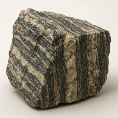 Gnejsy w kopalni uranu w Kowarach – sztolnie Liczyrzepa, Karkonosze